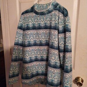 Croft and Barrow fleece top